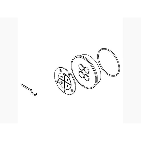 Kohler Cover/Cb Assembly, Flagship Spa 1020678-D-58
